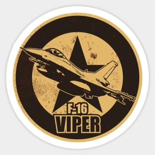 F-16 Viper Sticker